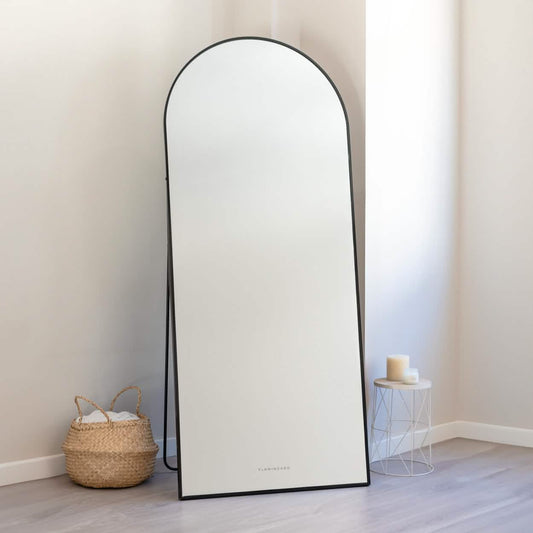 Espejo de Pared en Aluminio - Negro - Misswood