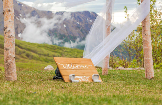 Ideas de decoración para bodas con madera - Misswood