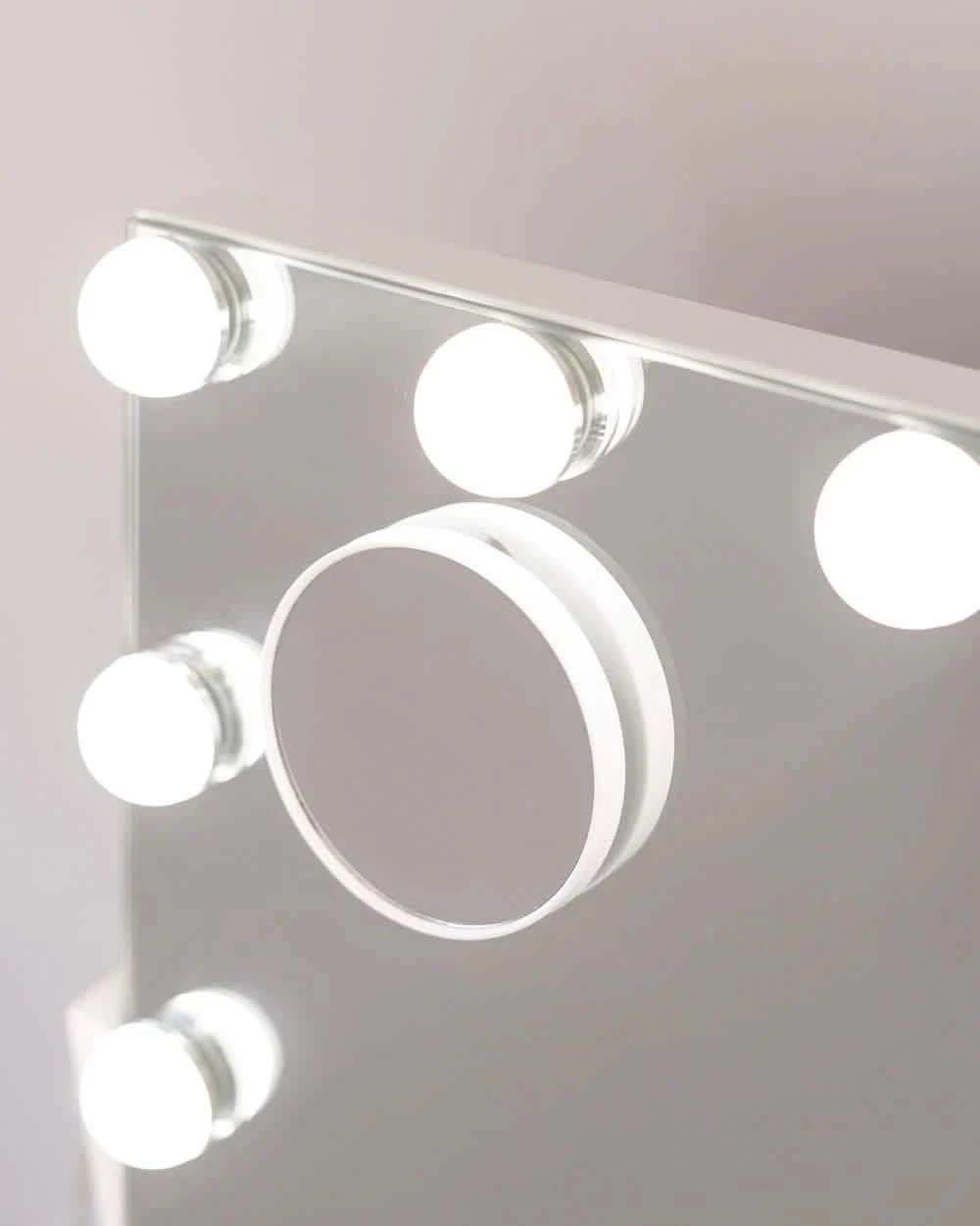 Espejo con Luz - Blanco - Misswood