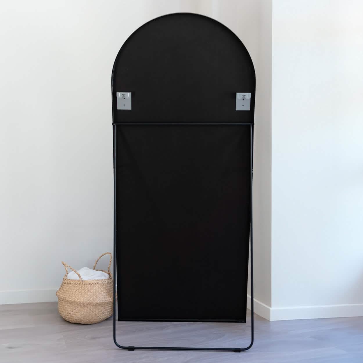 Espejo de Pared en Aluminio - Negro - Misswood