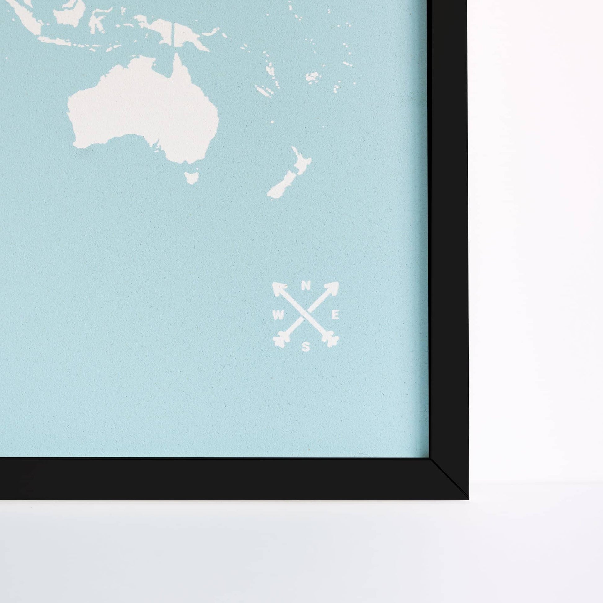 Mapa de corcho - Woody Map Colors Azul - Misswood