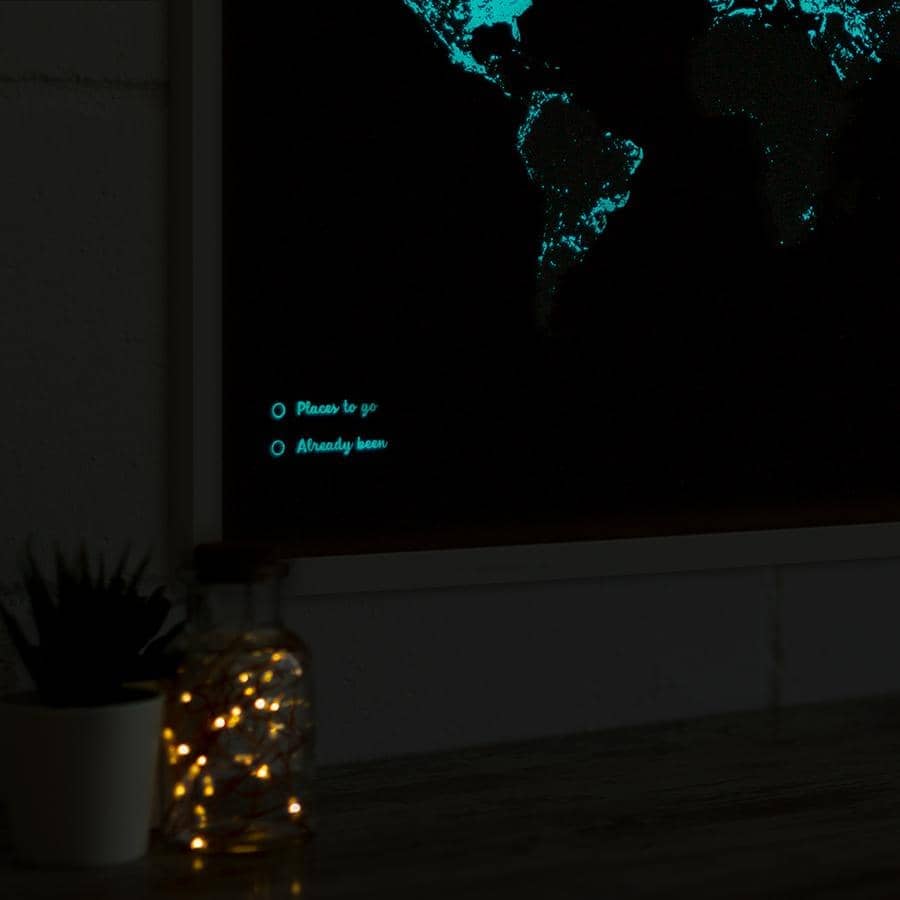 Mapa de corcho - Woody Map Fluor Edition - Misswood