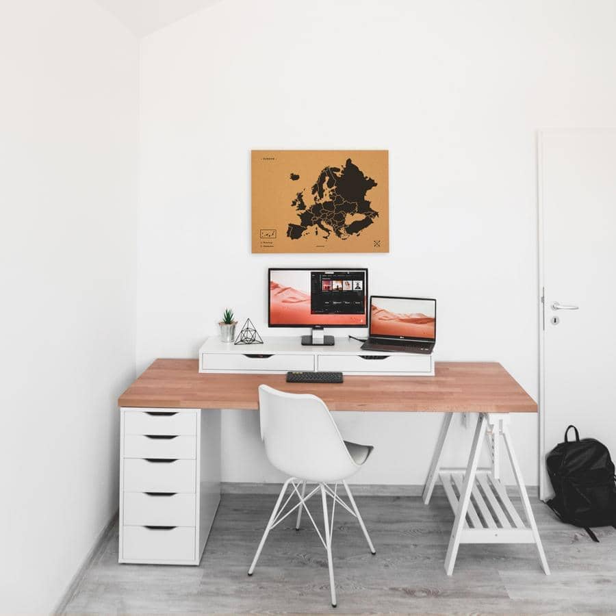 Mapa de corcho - Woody Map Natural Europa - Misswood