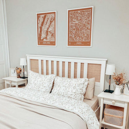 Mapa de corcho - Woody Map Natural Nueva York - Misswood