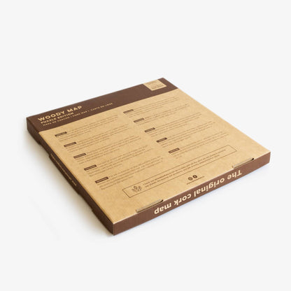 Mapa del mundo de corcho - Woody Map Natural Puzzle - Misswood